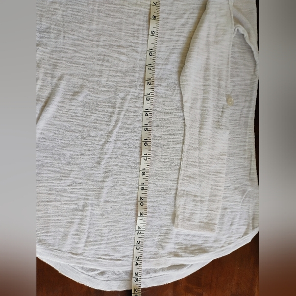 Express Women’s Blouse Size S – Lightweight White Casual AdjustableExpress whi - Picture 5 of 8
